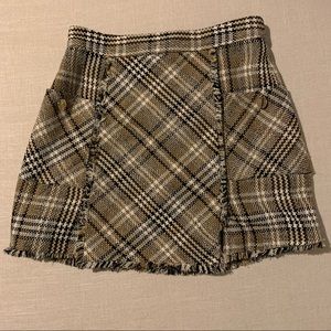 Zara tweed skirt